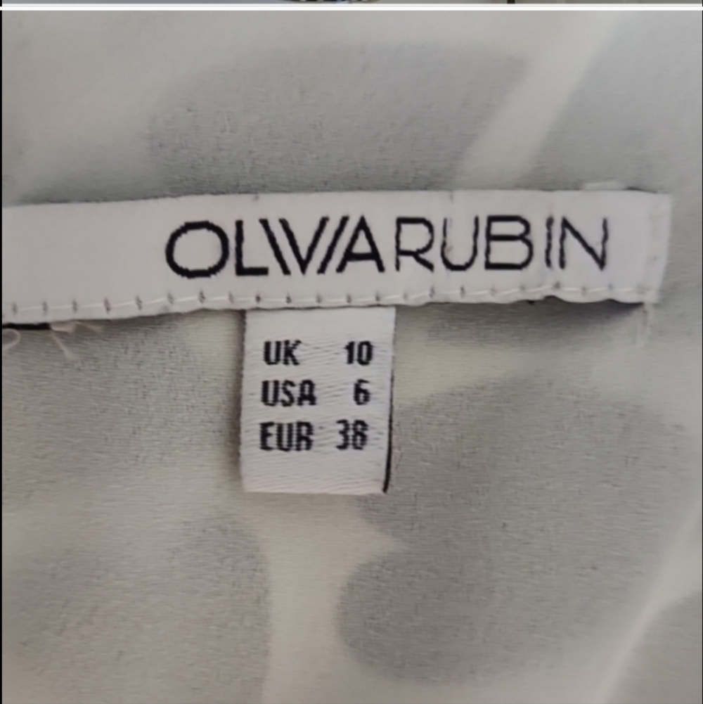 OLIVIA RUBIN Black and White Mini Dress - Picture 4 of 8